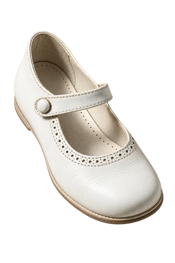 La chaussure blanche