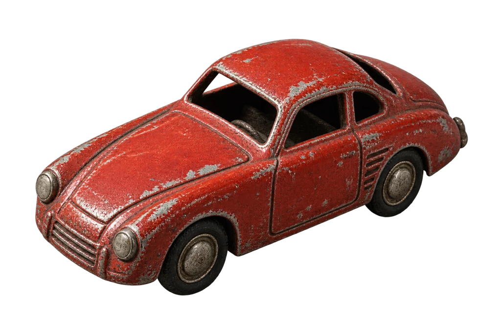 La voiture rouge