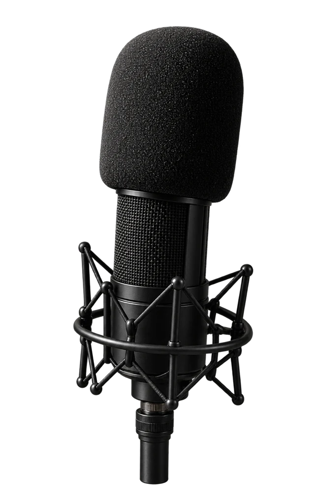 Le microphone noir