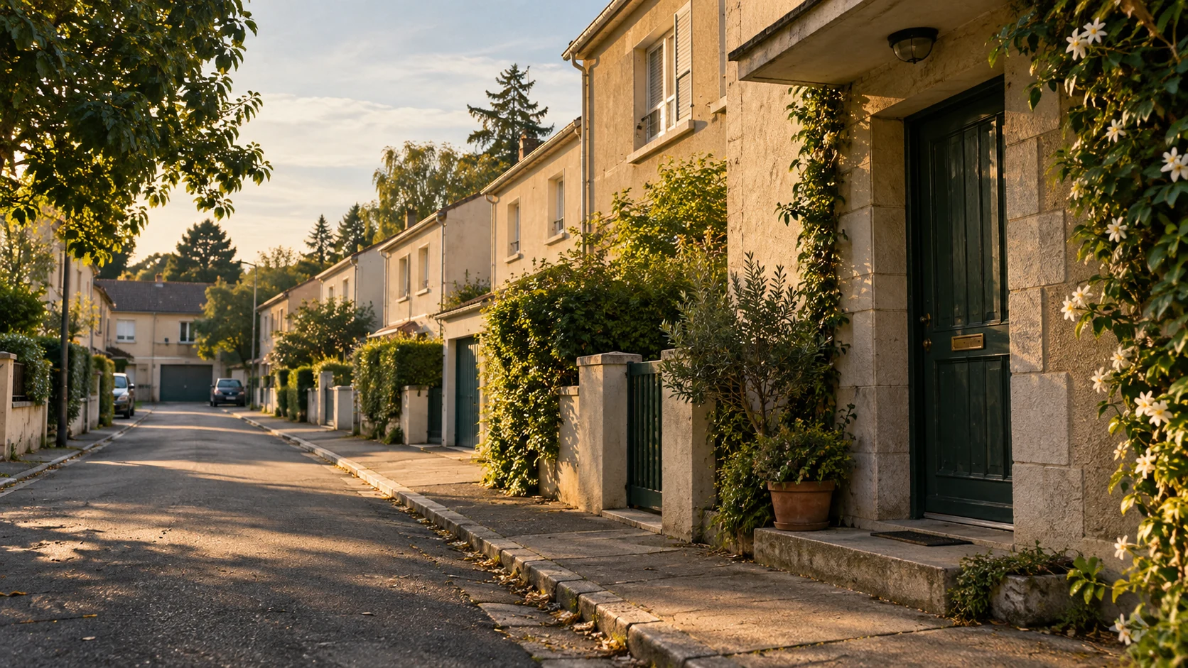 Décor d’évocation de La maison d'en face