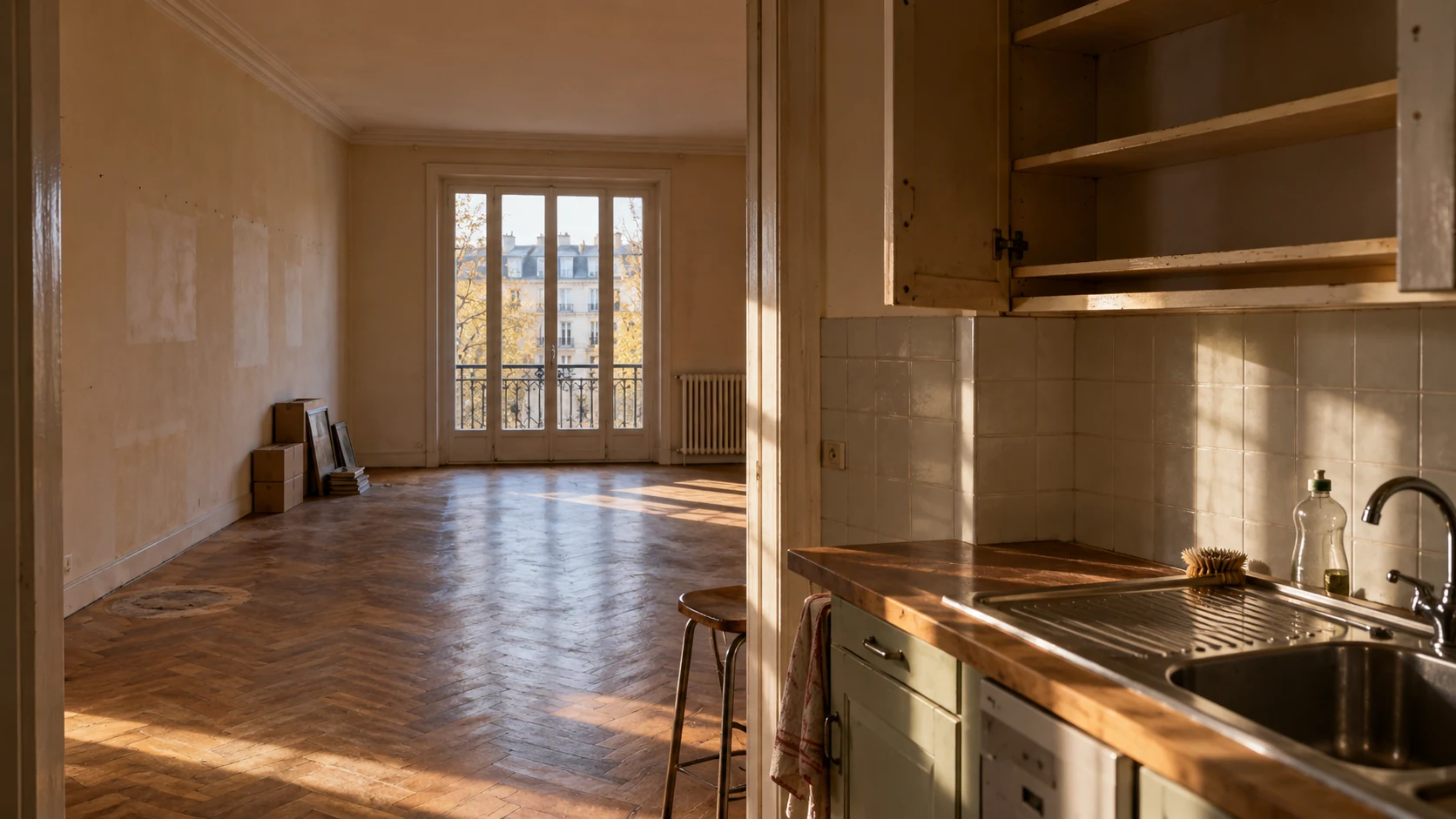 Décor d’évocation de La chambre 214