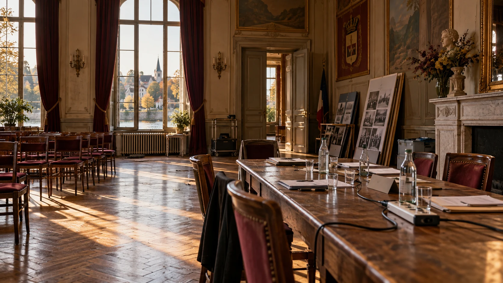 Décor d’évocation de Le registre des absents