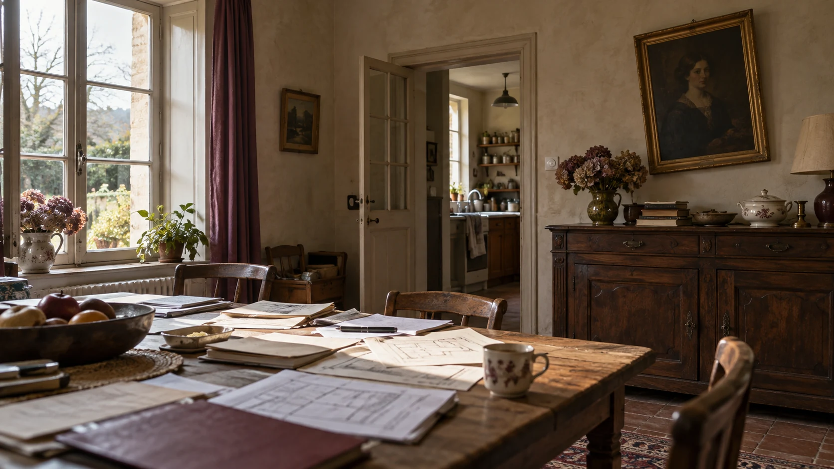 Décor d’évocation de Celle qu'on a retirée