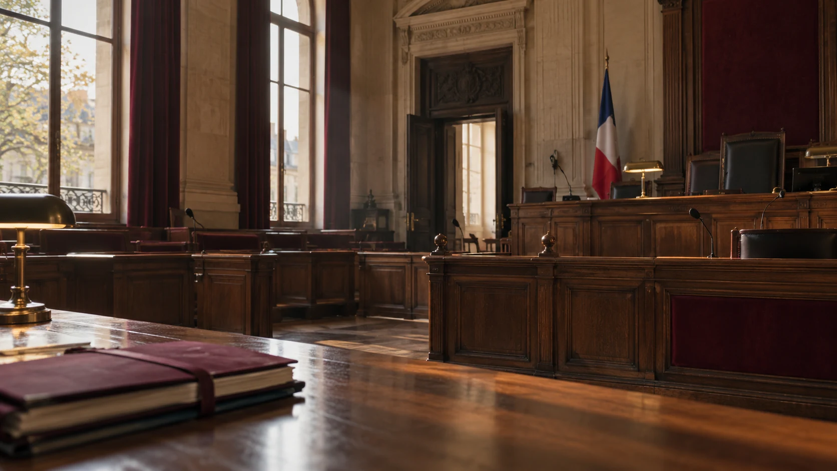 Décor d’évocation de L'autre témoin