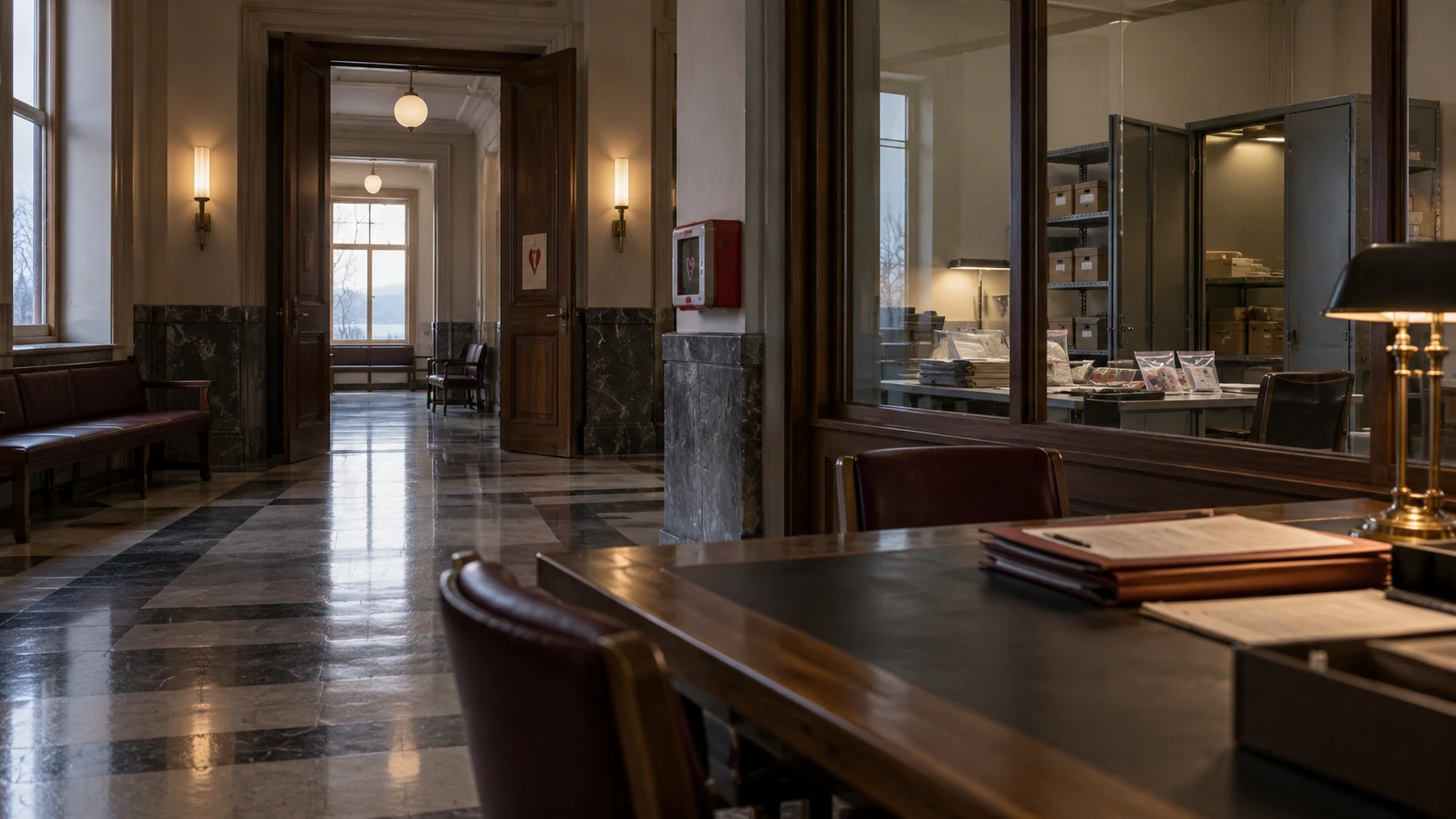 Décor d’évocation de L'ancrage