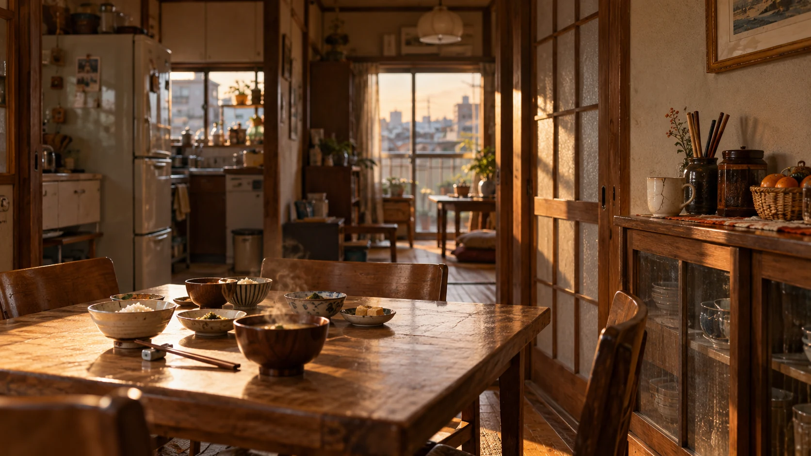 Décor d’évocation de Le café de Kōenji