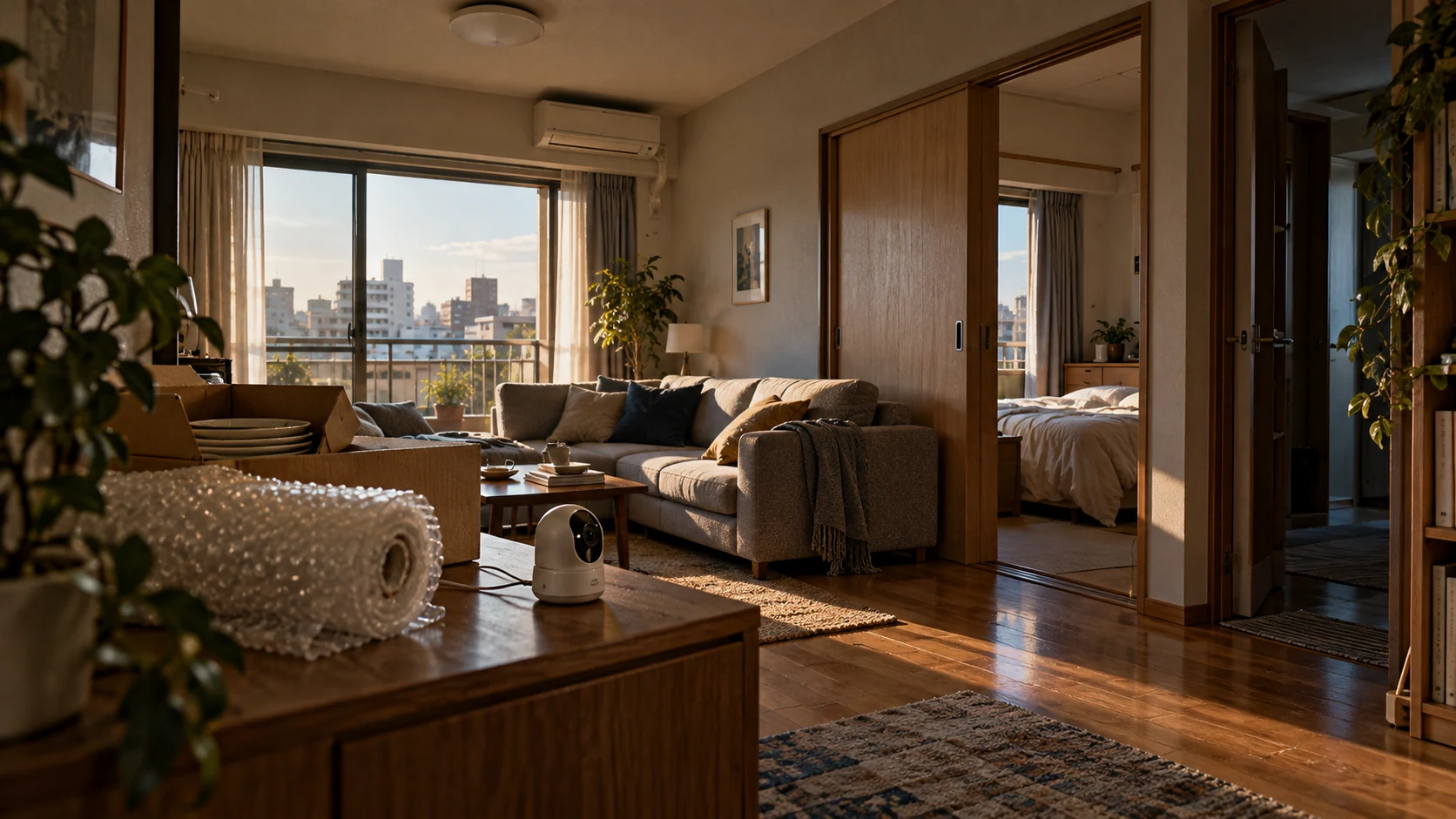Décor d’évocation de LE PUITS DE L'APPARTEMENT 6