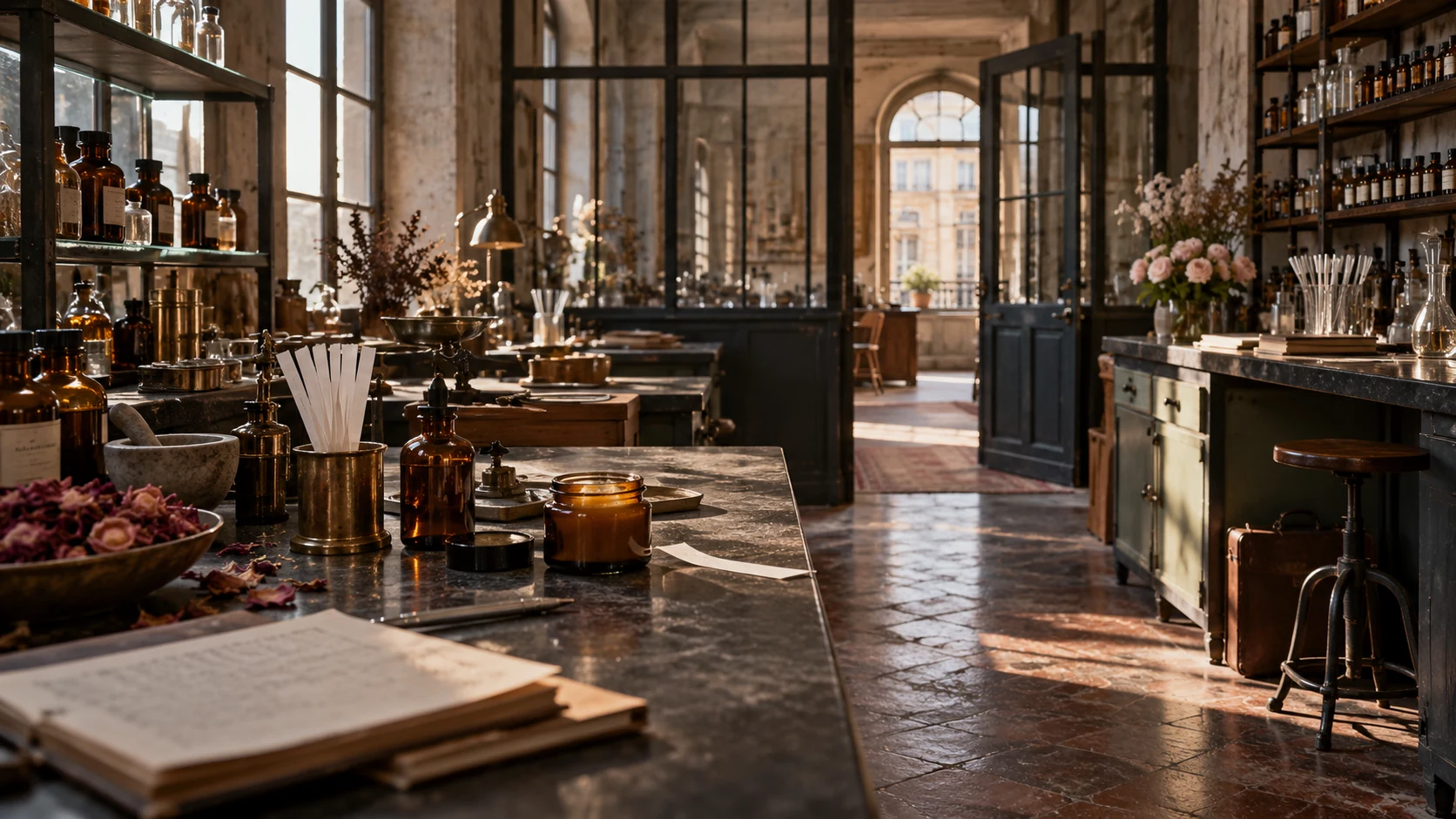 Décor d’évocation de Le parfum qui n'existait pas