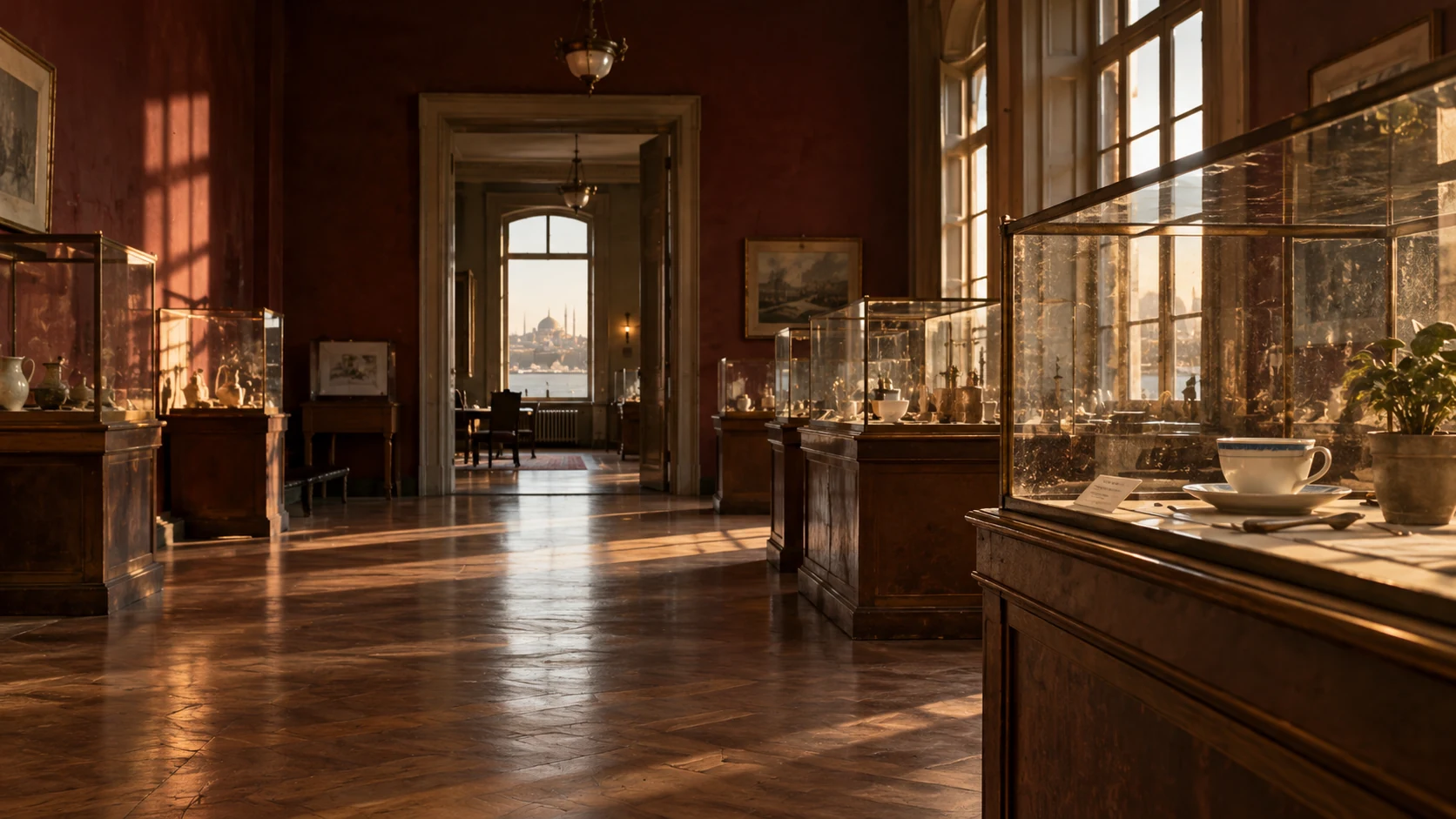 Décor d’évocation de LE MUSÉE DE L'AUTRE VIE