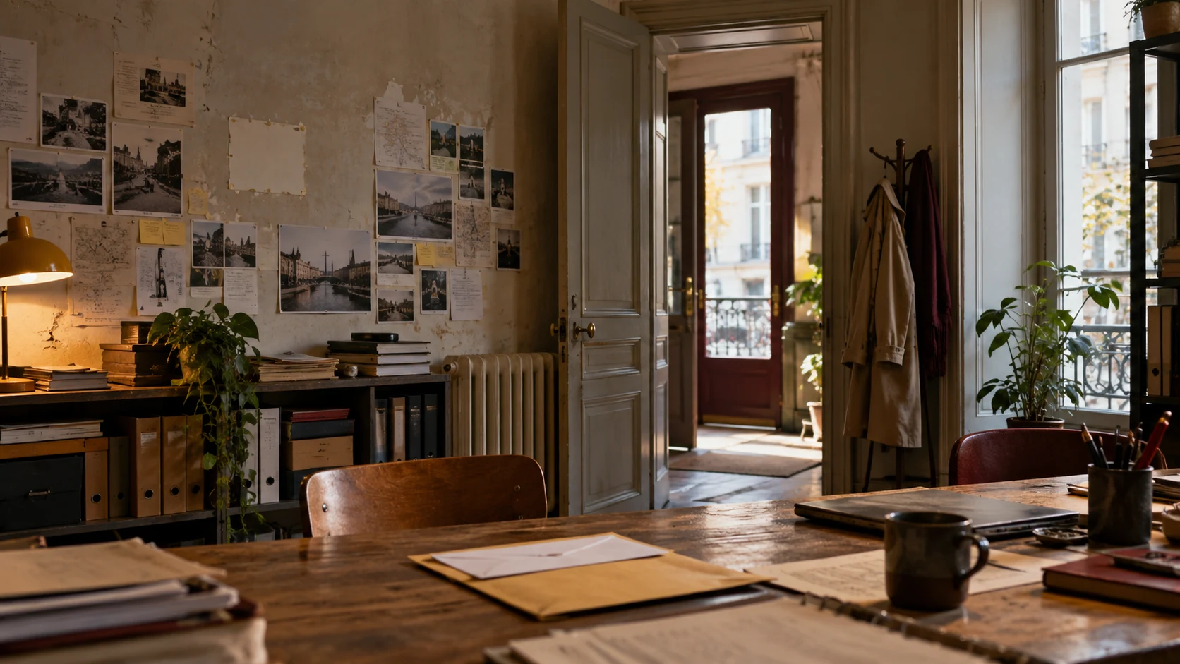 Décor d’évocation de Les faux absents