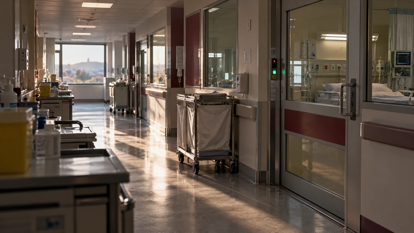 Décor d’évocation de LE PATIENT ZÉRO N'EXISTE PAS